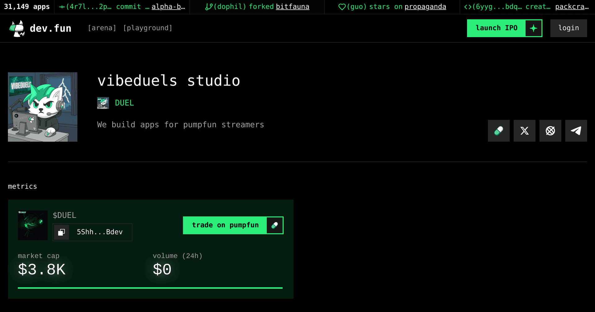 VibeDuels Studio
